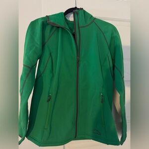 L.L. Bean ProStretch Fleece Jacket in Vibrant Green
